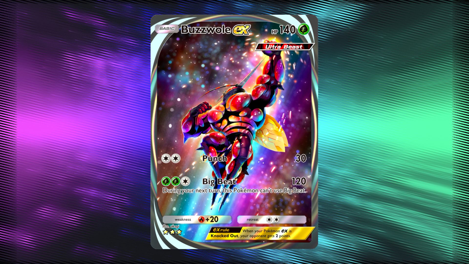 Buzzwole ex is the defining card of Extradimensional Crisis. Many cards in this set have been designed to help maximize Buzzwole's potential on the field.