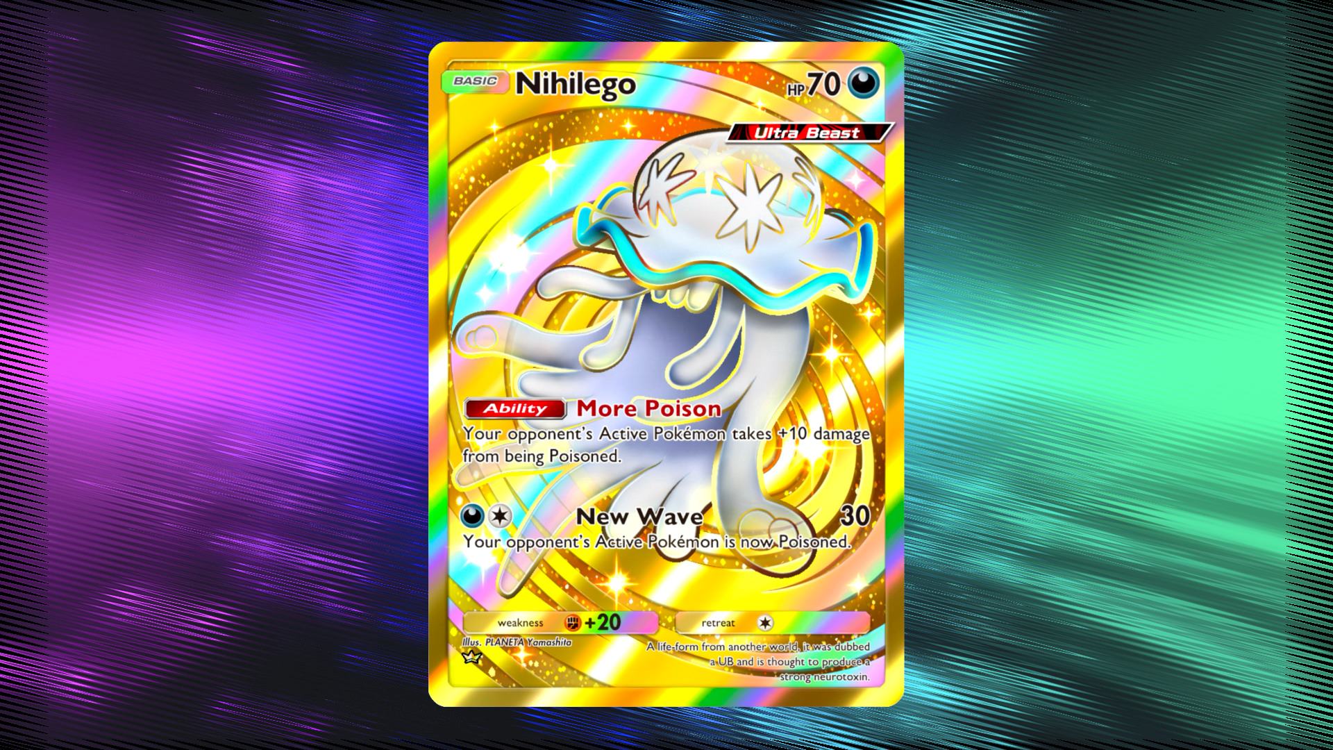 Nihilego's Ability, More Poison, stacks poison damage, which can put a lot of pressure on an opponent.