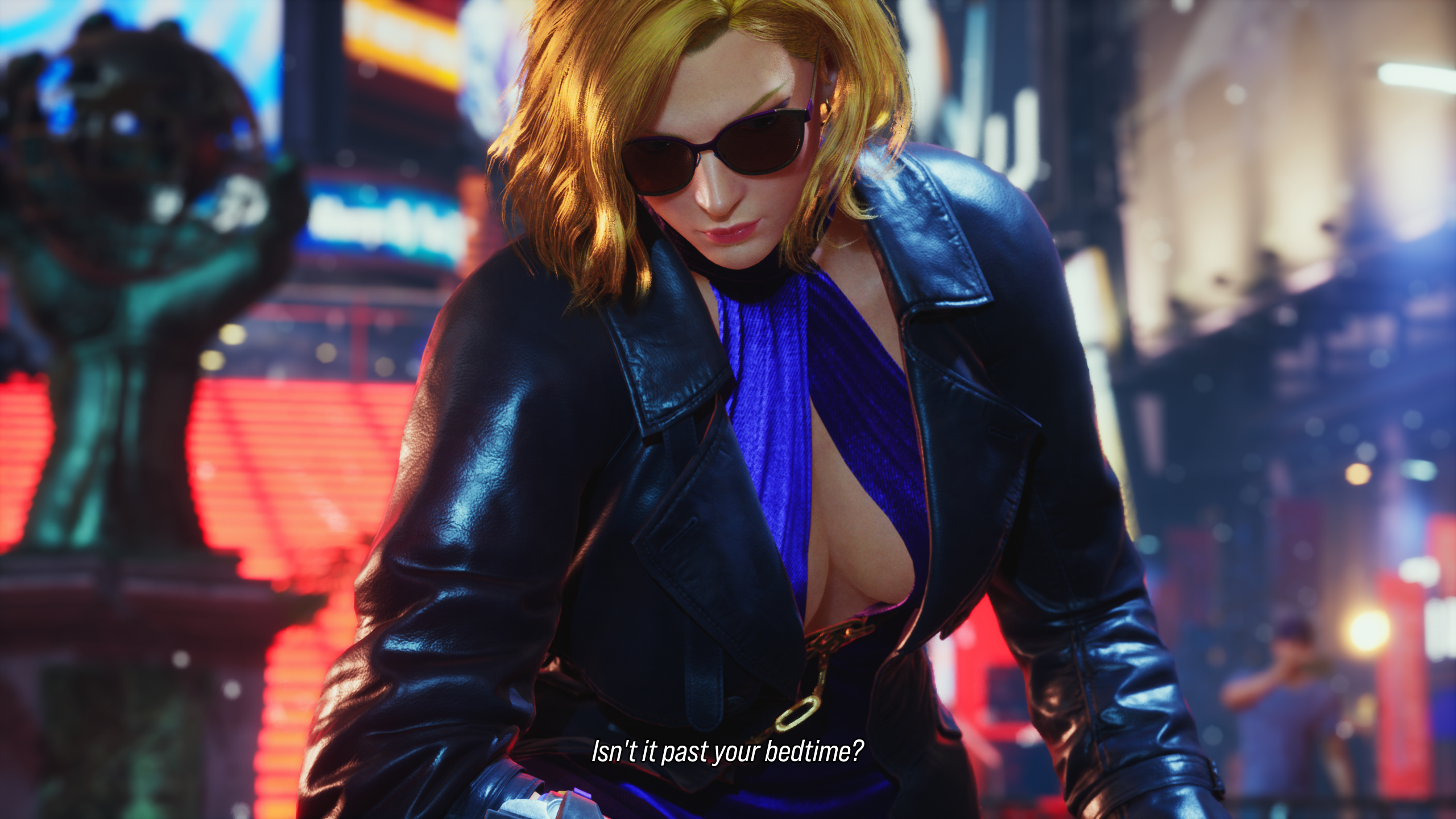 Nina Williams victory pose