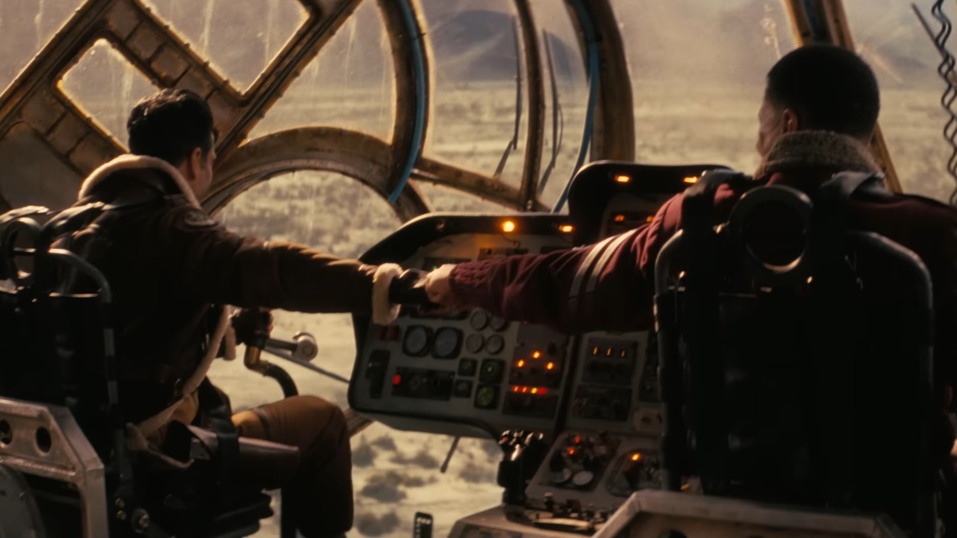 Maximus and Xander flying together, enjoying their shared privileges.