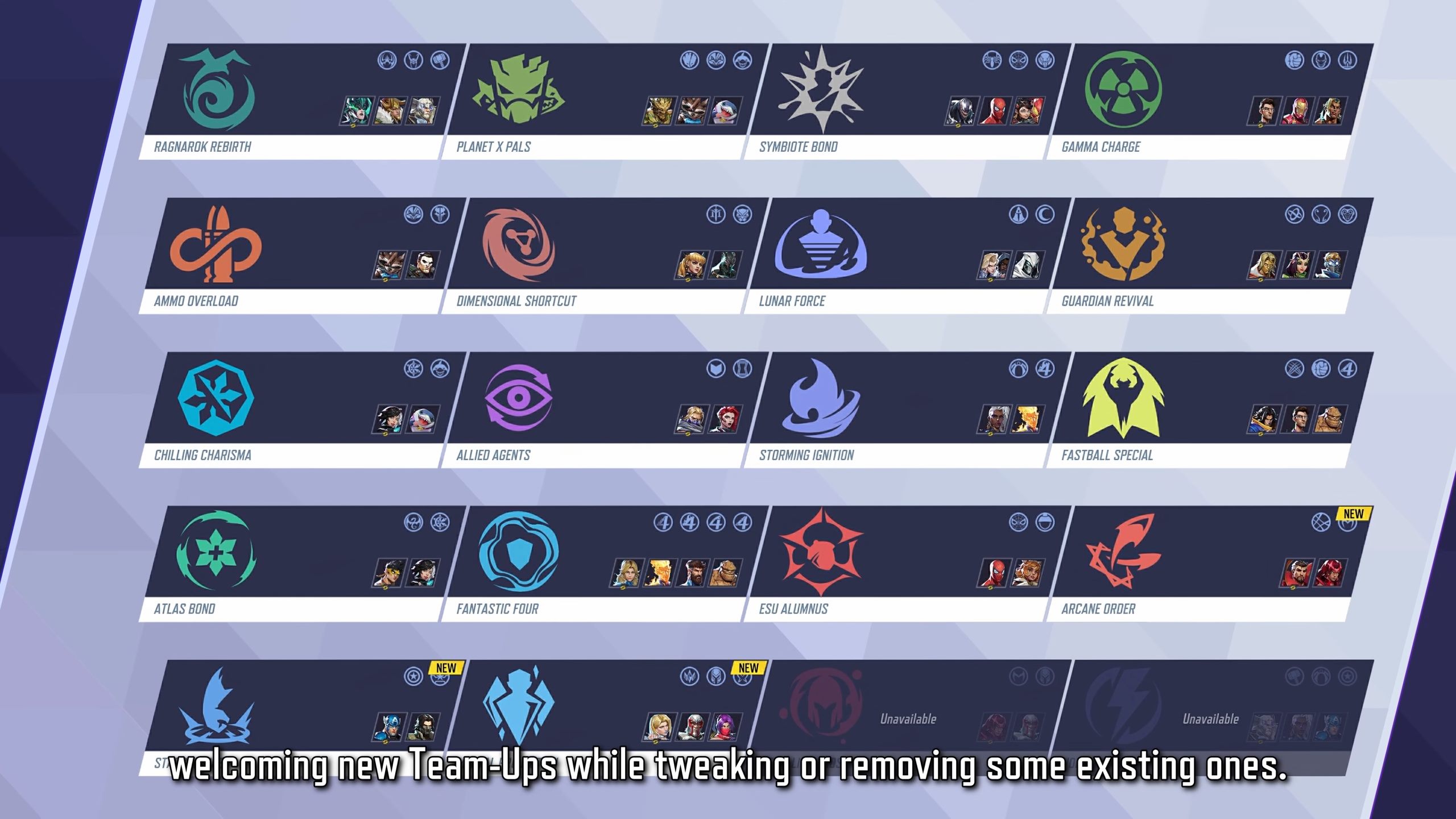 A good amount of characters in Marvel Rivals have been assigned to new or alternative team-ups as part of the Season 2 update.