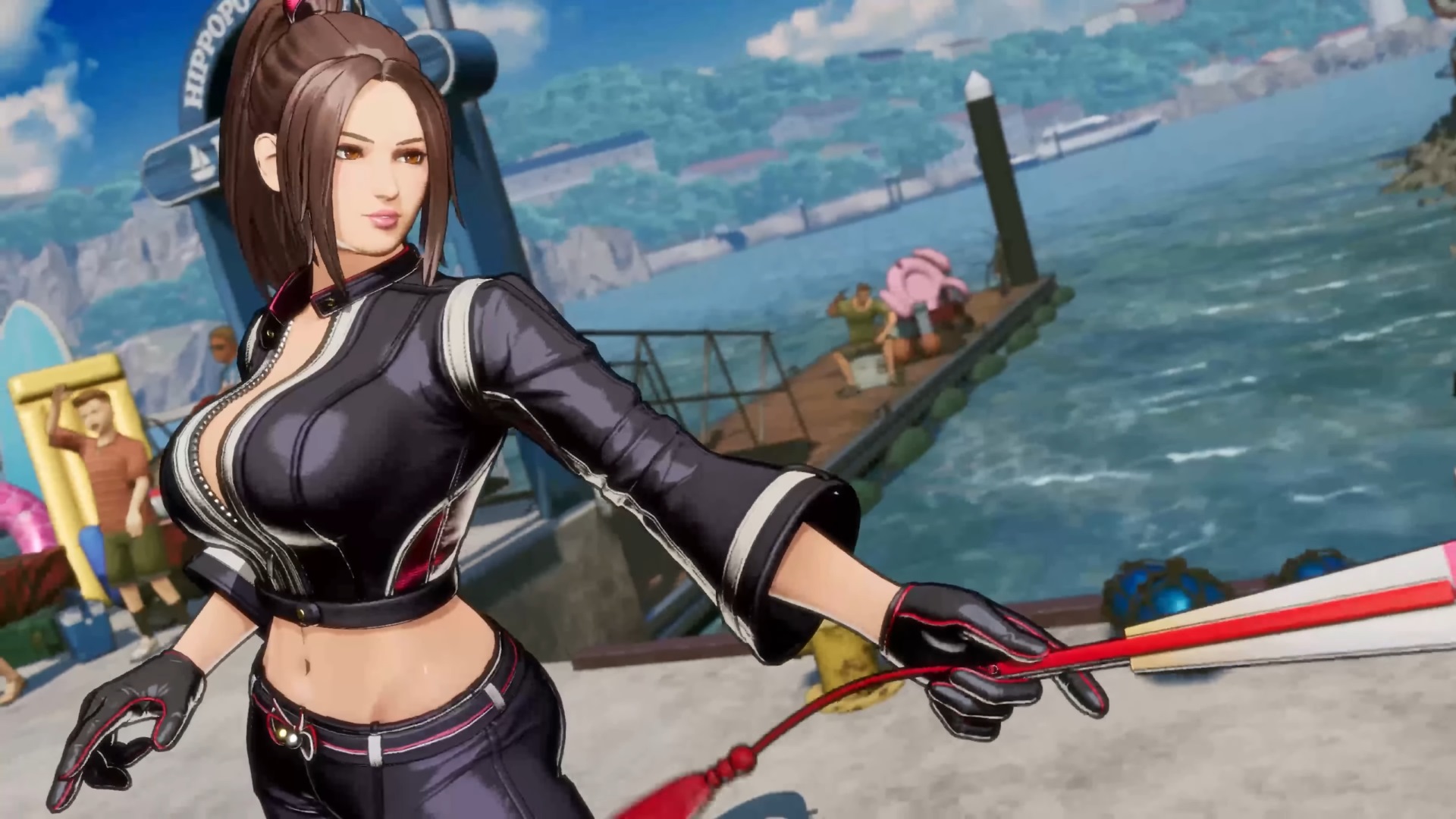 Mai Shiranui's leather-fitted design for Fatal Fury: City of the Wolves spells a new look and era for the character