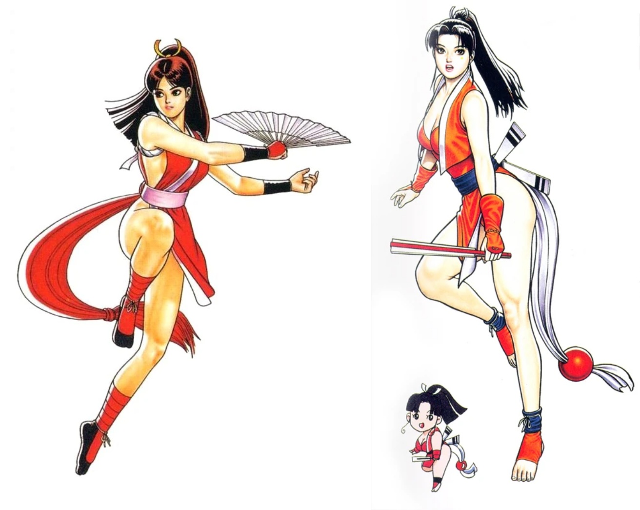 Fatal Fury Special gave Mai Shiranui her nostalgic red and white colors