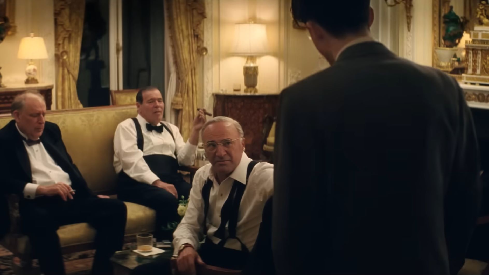 Marty pleading with Rockwell to get a paid flight to Japan.