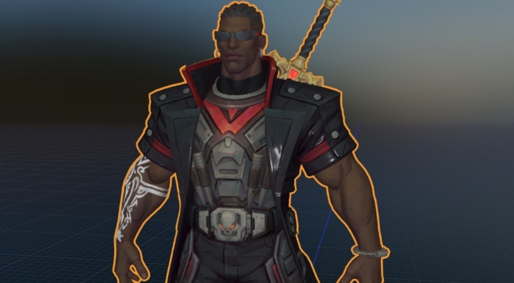 Blade's model has been leaked for Marvel Rivals, notably including a sword but no other weapons