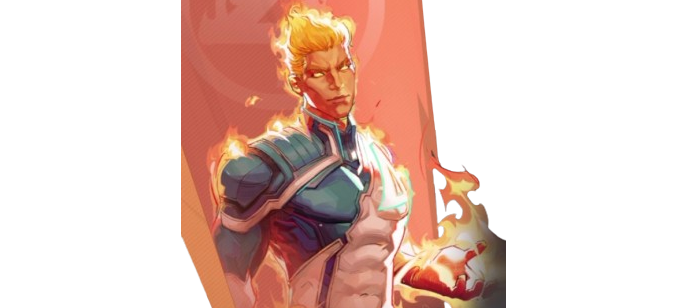 Johnny Storm, the Human Torch, has been redesigned in Marvel Rivals. Previous leaks had him looking a lot uglier.