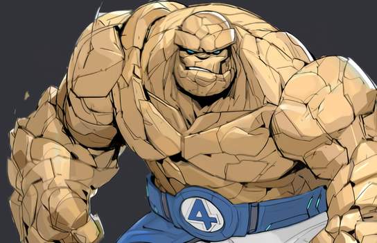 In Marvel Rivals, The Thing looks like...The Thing. Hard to change the design much