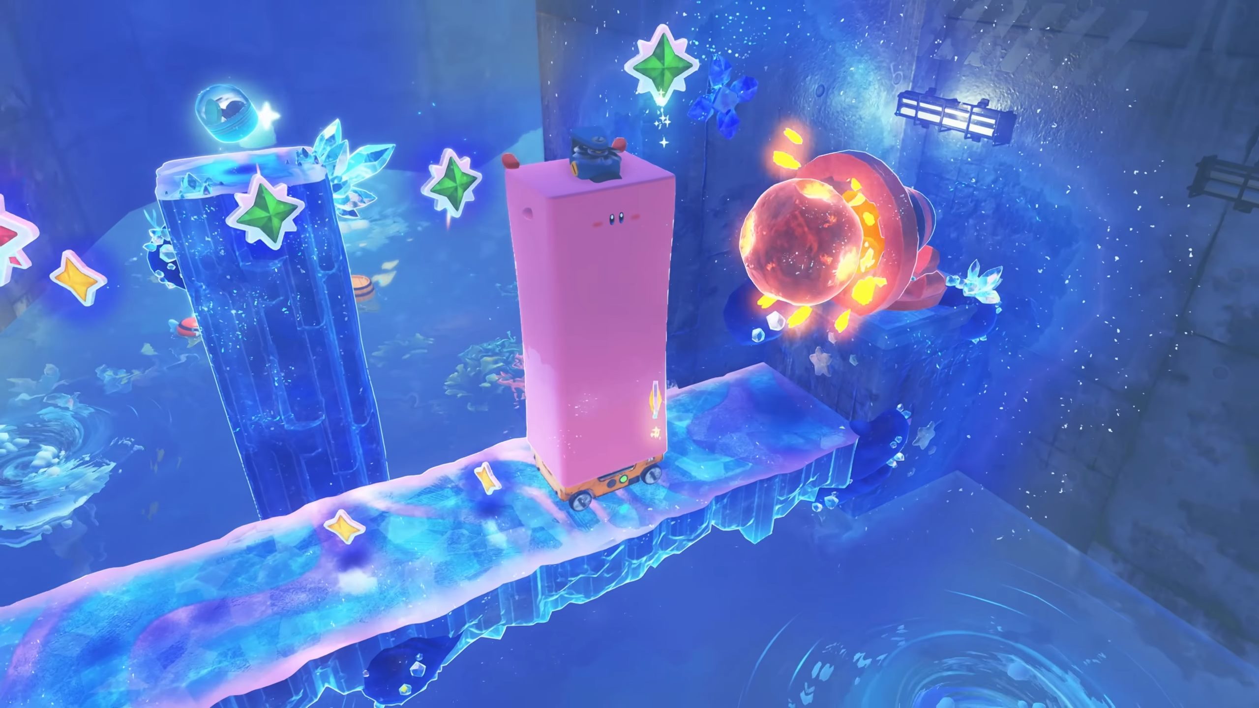 The Nintendo Switch 2 Edition of Kirby and the Forgotten Land comes with an improved framerate and a whole new story, Star-Crossed World.