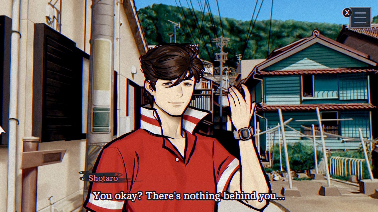 Shotaro insists that there is nothing behind Sato.