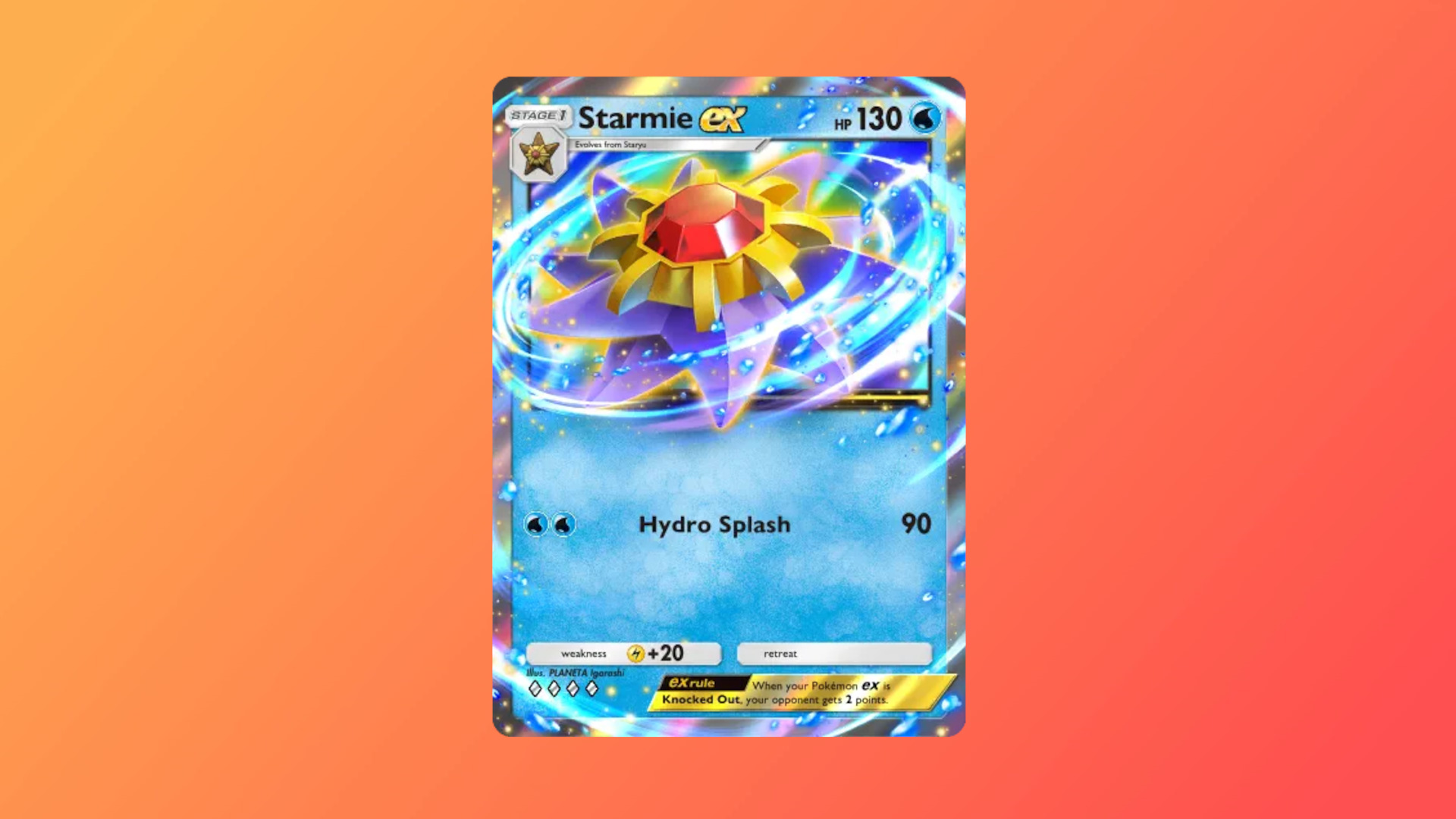 Starmie EX is the most complete EX card in TCG Pocket. It is completely self-reliant and incredibly strong at that