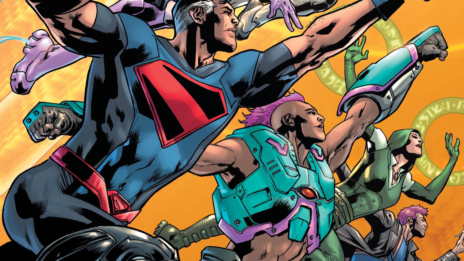 Superman and The Authority have a strange relationship. This image is the cover of Superman and the Authority #1 by Grant Morrison, a story where they work together.