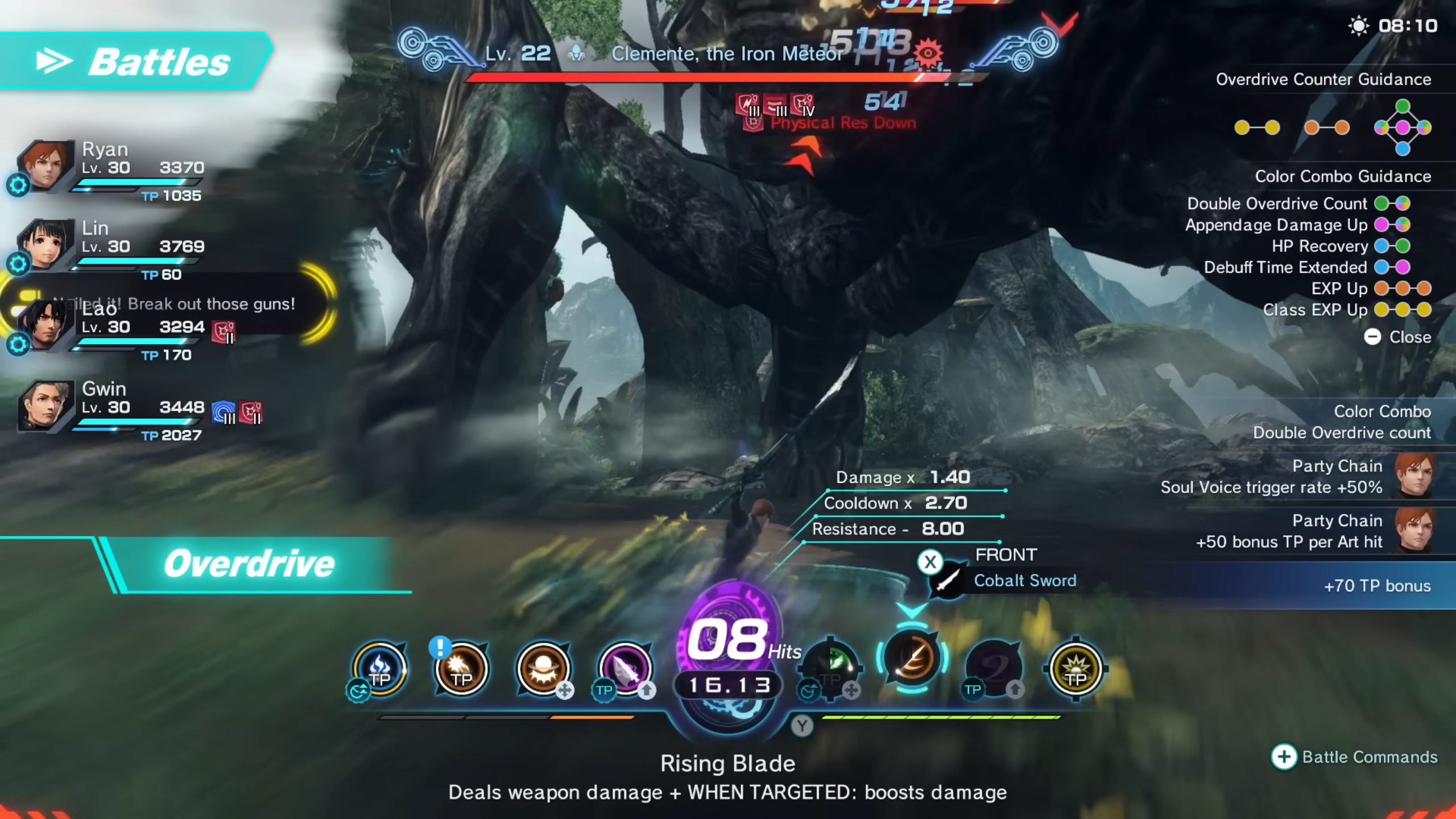 Overdrive is a very powerful mechanic in Xenoblade Chronicles X that can win fights on its own.